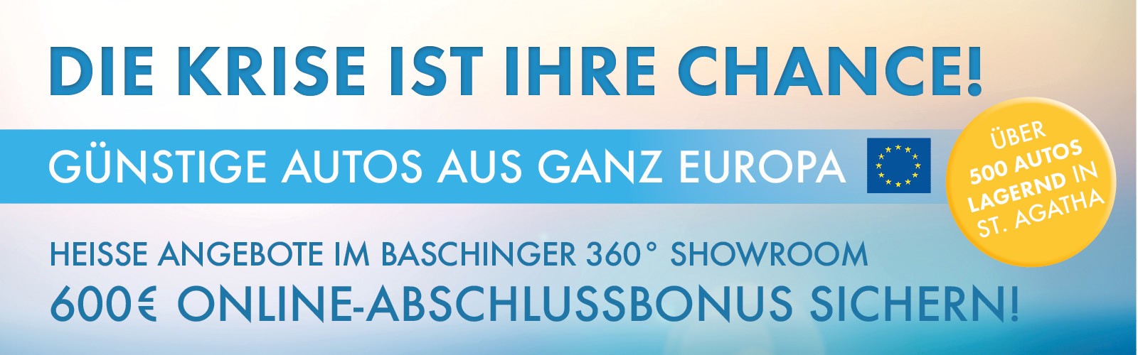 Die Krise ist Ihre Chance bei Ing. Günther Baschinger GmbH in 